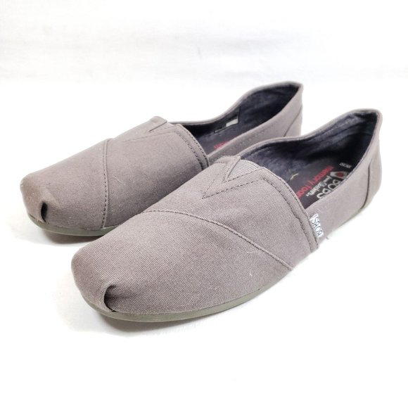 Bob's by Skechers Women's Size 10 Espadrilles Gray Canvas - Picture 1 of 8